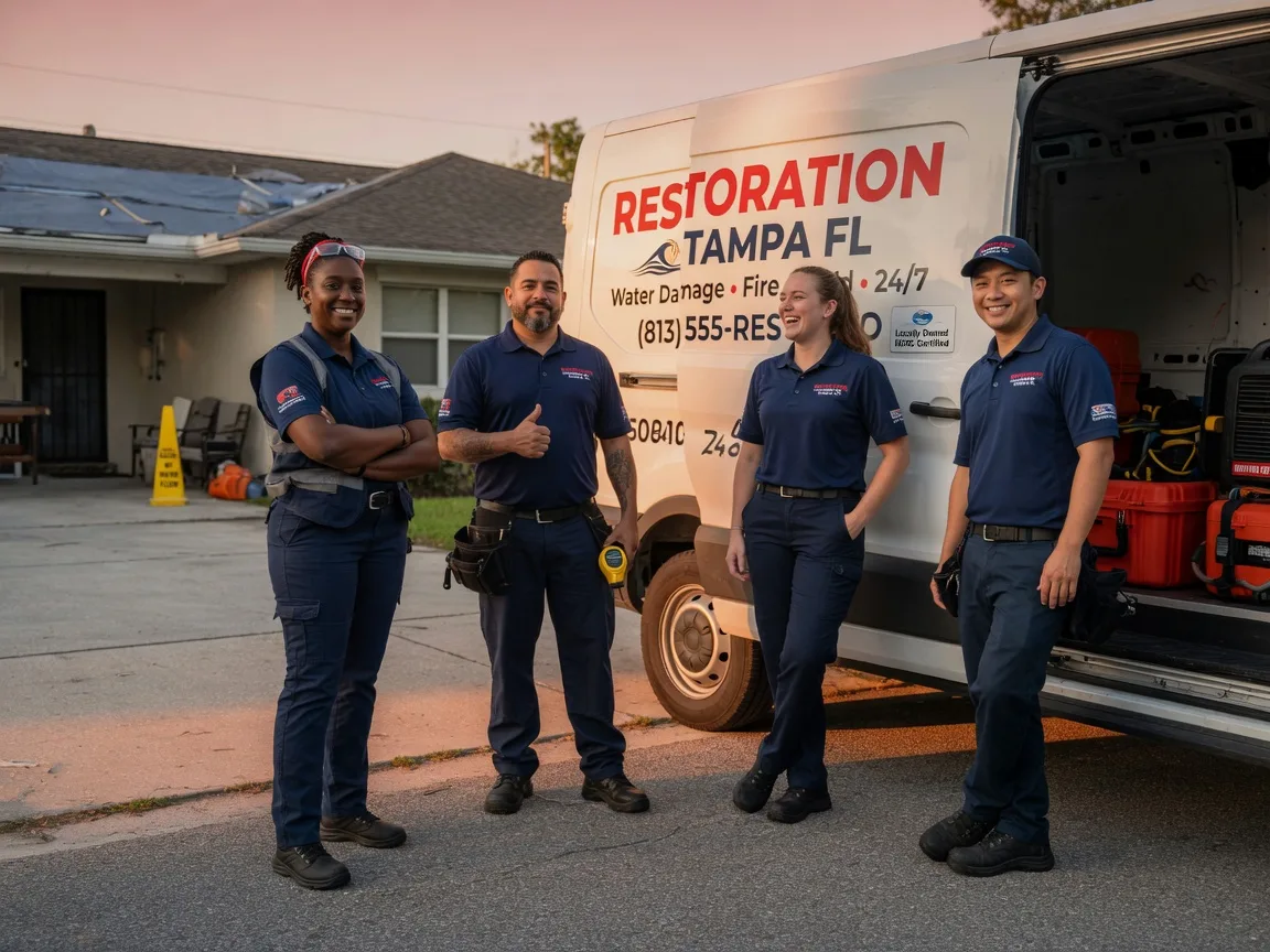 Water Damage Restoration company in Ashville, OH